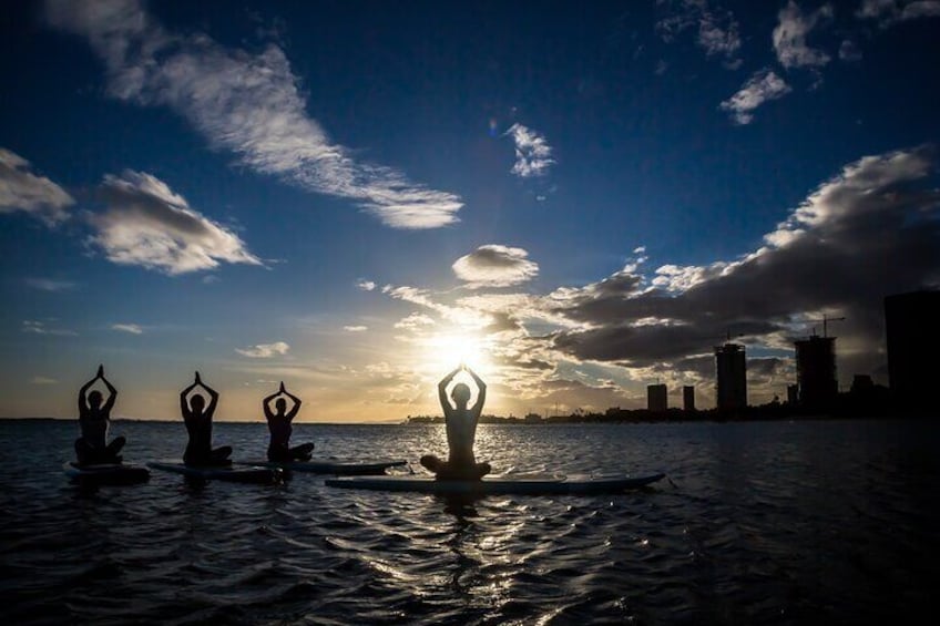 Sunset Floating Yoga