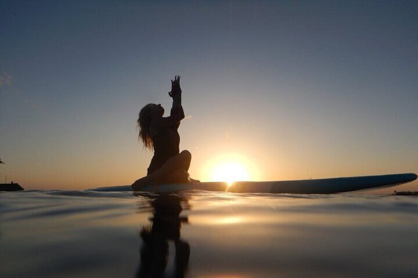 Sunset Floating Yoga