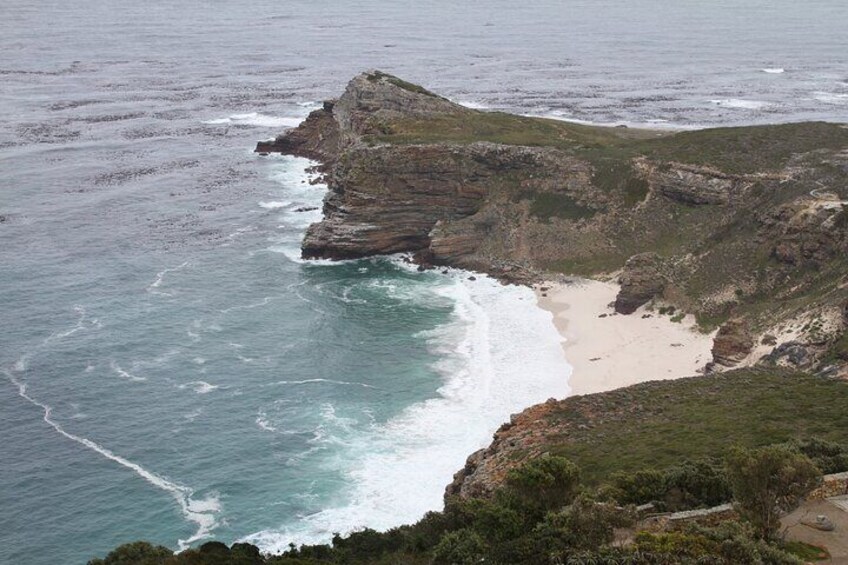 The Cape of Good Hope as viewed from the top of Cape Point
