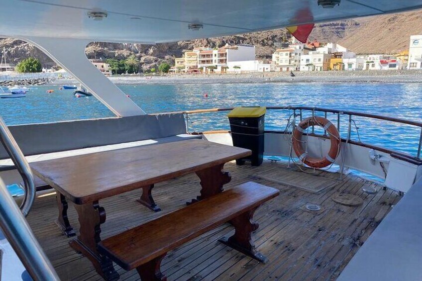 3 Hours Boat Excursion for whale watching in La Gomera