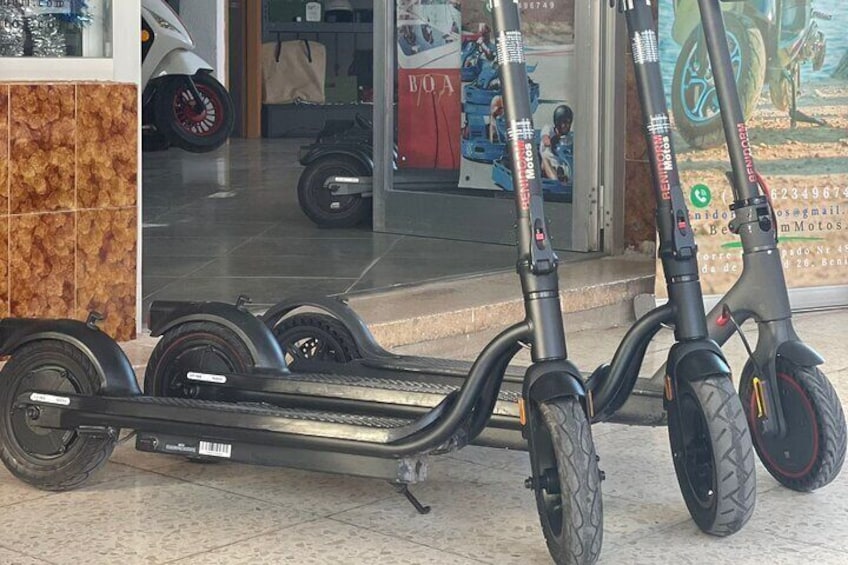 E-Scooter Rental in Benidorm, Spain 