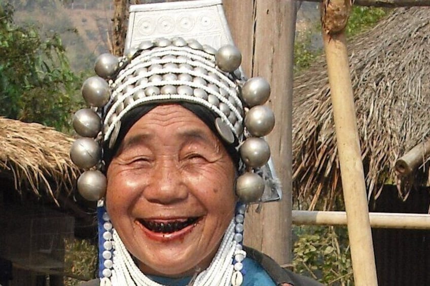 Akha hill tribe woman