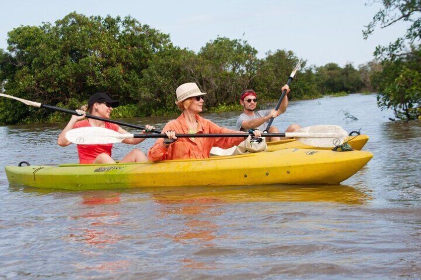 Kayaking & Floating Village in Tonle Lake