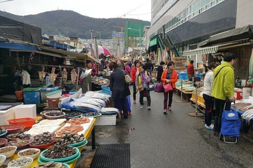 Jagalchi Fish Market.