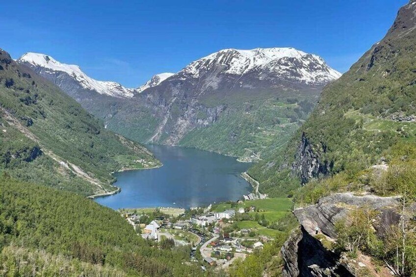 Shared Tour of Geiranger from Hellesylt
