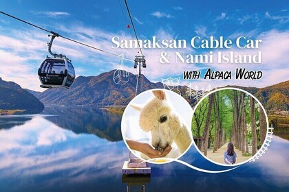 Samaksan Cable Car &Nami Island with Alpaca