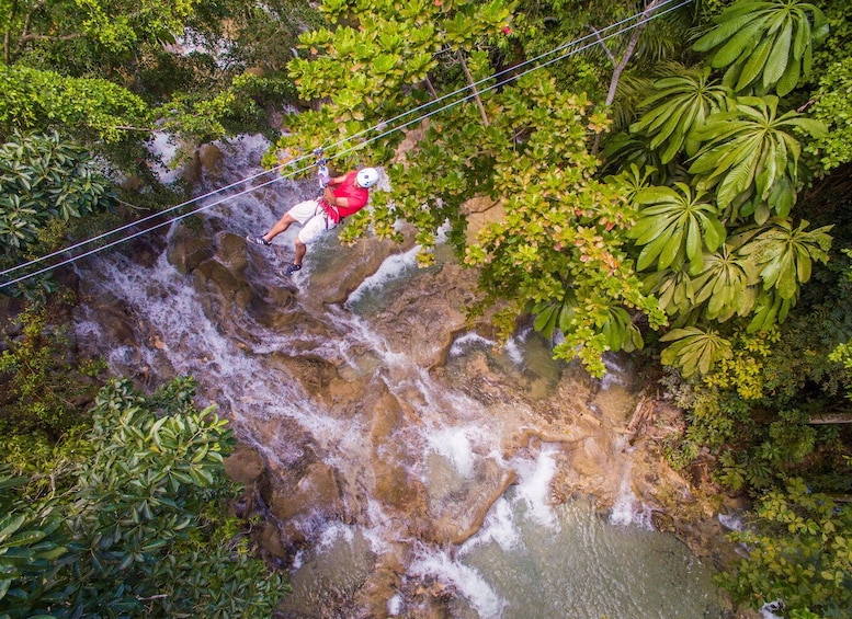 Picture 5 for Activity Montego Bay: Dunns Catamaran Sail & Snorkel with Zipline