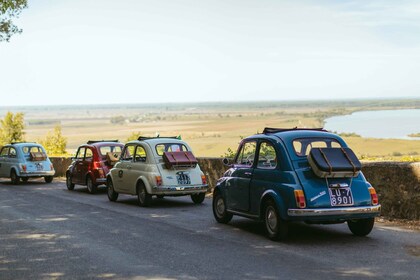 Fiat 500: autorecorrido por la campiña toscana