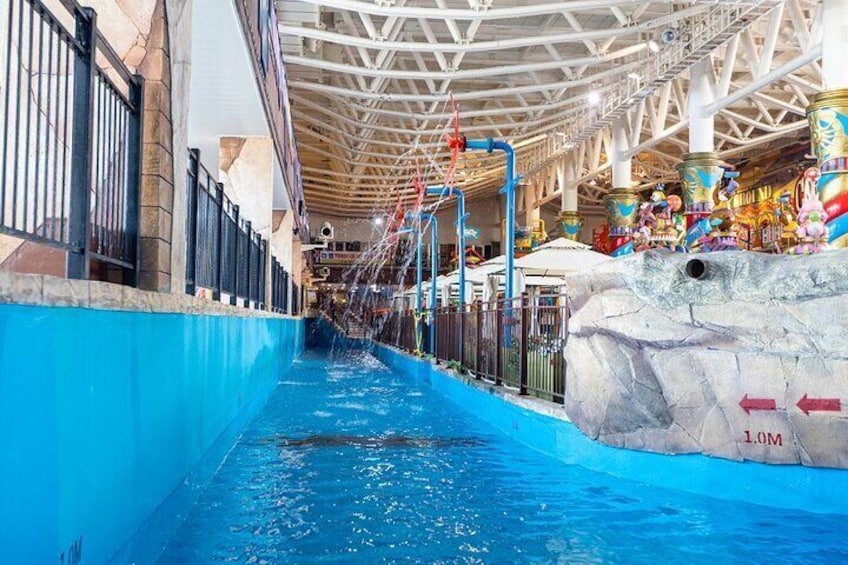 [Indoor Park] Ventura River : 300M lenght seabed exploration lazy river pool