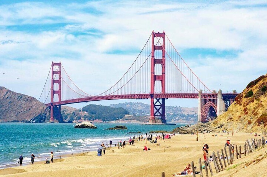 Golden Gate Bridge, Baker Beach