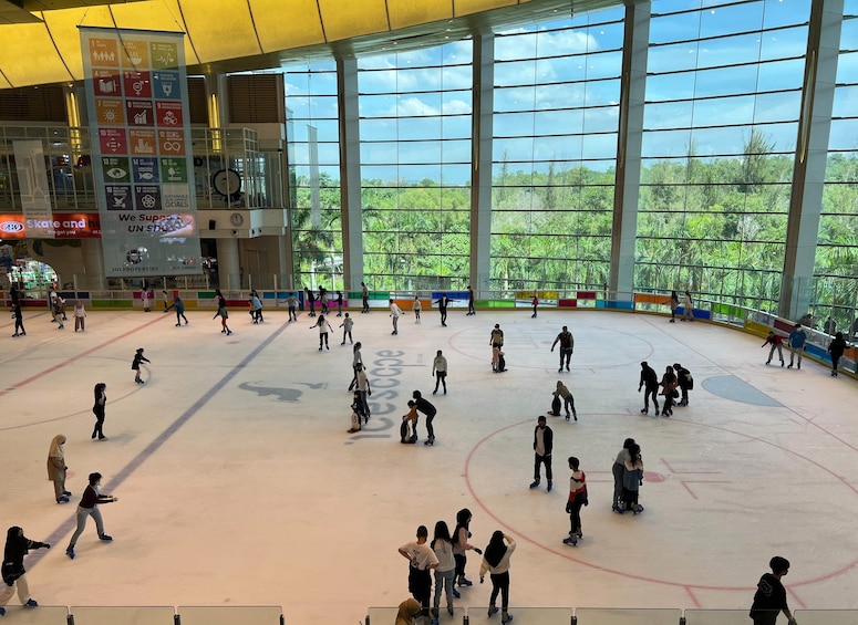 Ice Skating Experience at IOI City Mall in Putrajaya