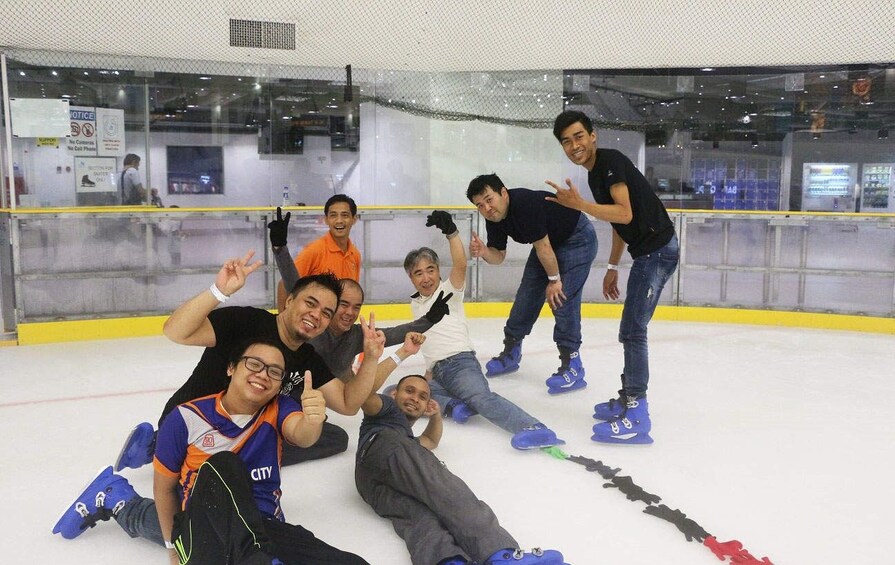 Ice Skating Experience with Blue Ice Skating Rink in Johor