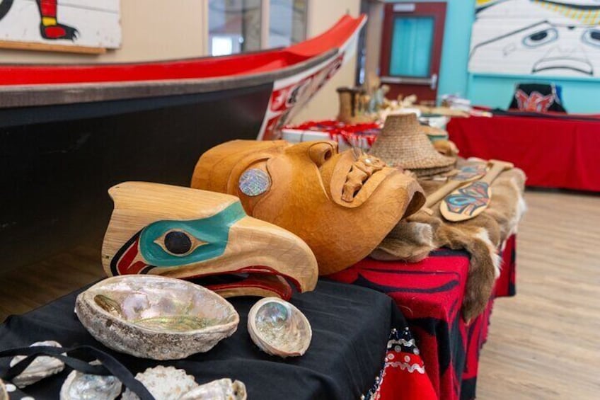 Learn about the Tlingit culture while trying authentic Alaskan foods.