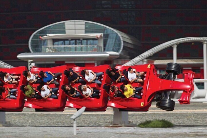 Any 3 Parks Ferrari World Yas Island