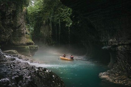 Tour From Batumi To (Martvili - Okatse Canyon, Prometheus Cave )