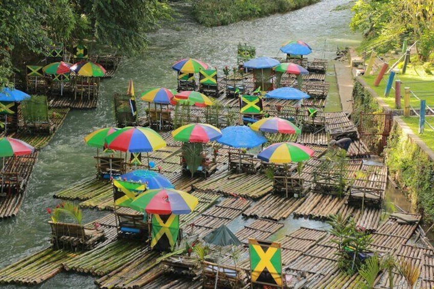 Bamboo Rafting and Limestone Foot Massage in Montego Bay. 