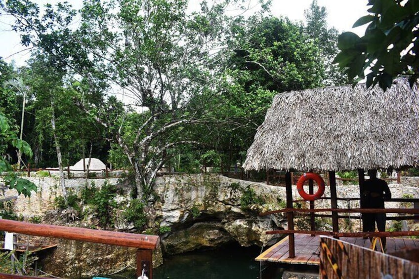 Swim in 2 beautiful cenotes