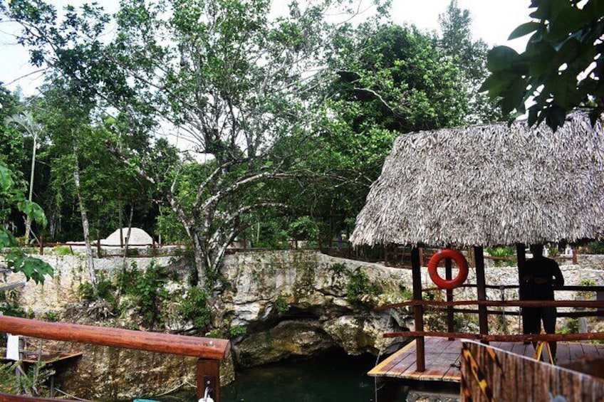 Swim in 2 beautiful cenotes