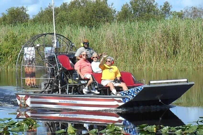 Private 90 Minutes Everglades Airboat Adventure