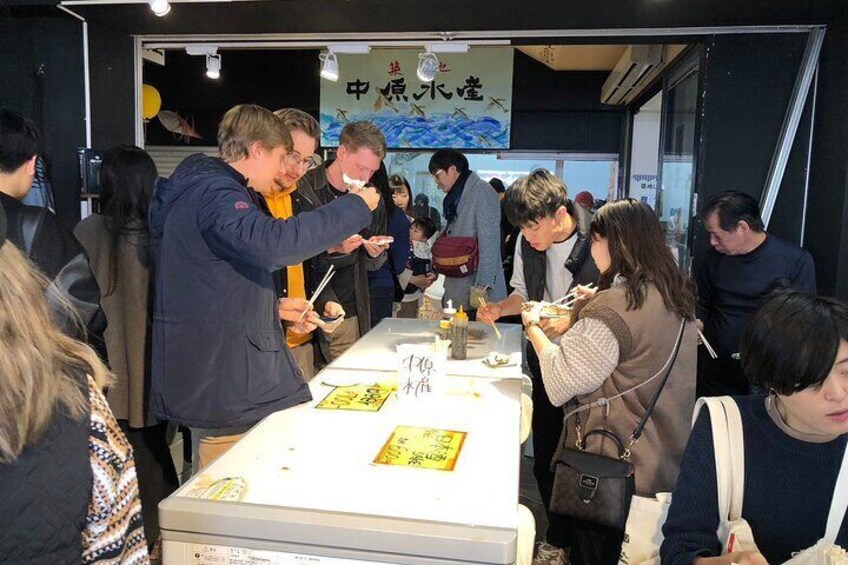 Ginza Night Local Foodie Small Group Tour 