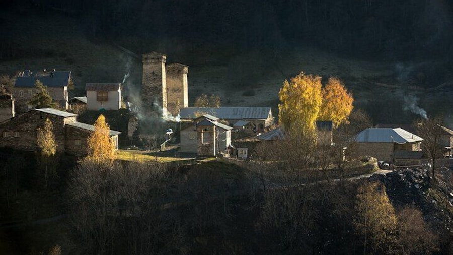 Autumn in village Nakipari.