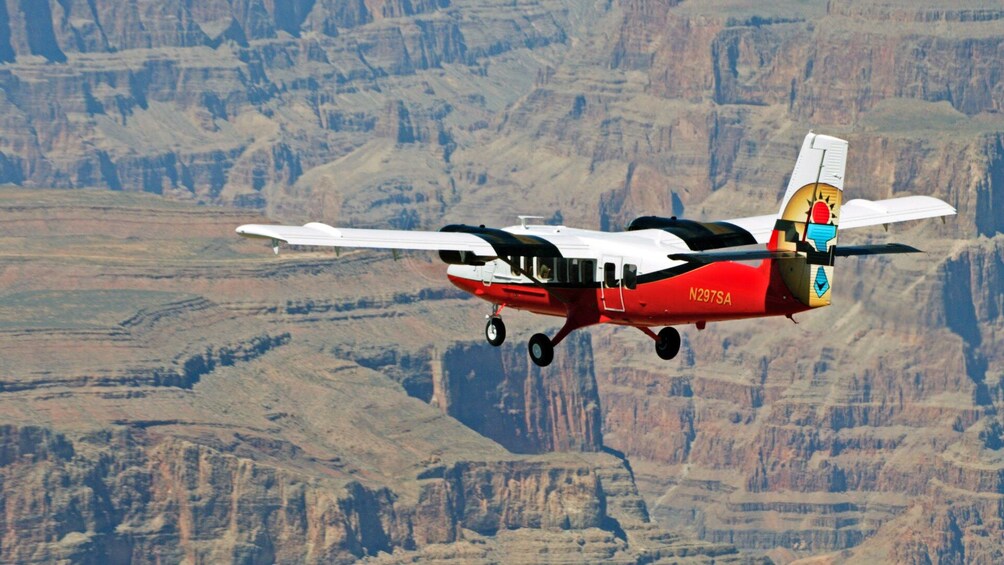 Grand Canyon West Airplane, Helicopter & Boat Tour with Optional Skywalk