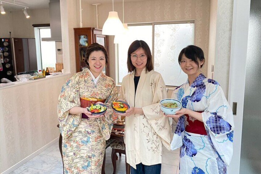 Japanese Cooking Class plus Little Homestay Experience