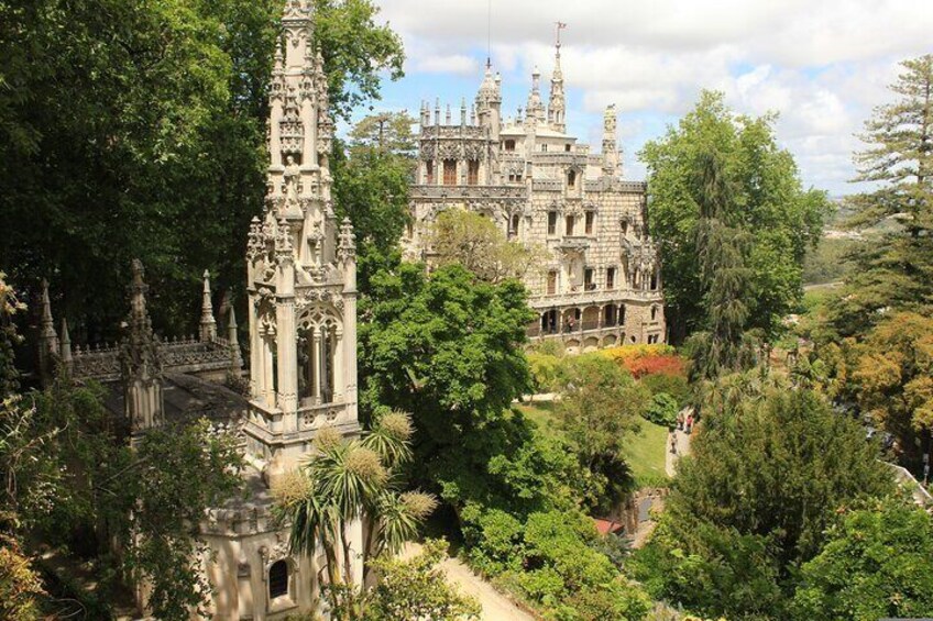 Tour to Sintra and Quinta da Regaleira and Cascais from Lisbon