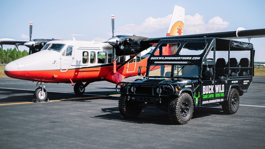 Grand Canyon South Rim Airplane Tour with optional Hummer