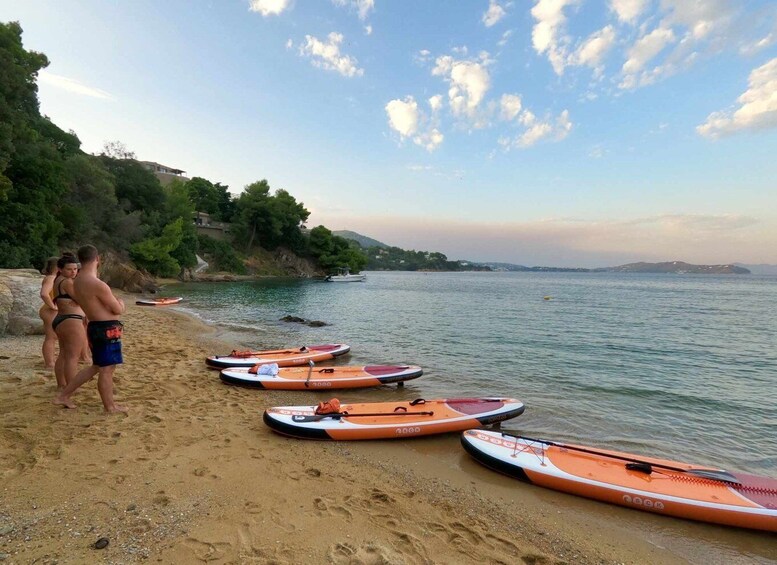 Picture 12 for Activity Skiathos: Guided SUP or Sea Kayaking Tour with Swim Stop