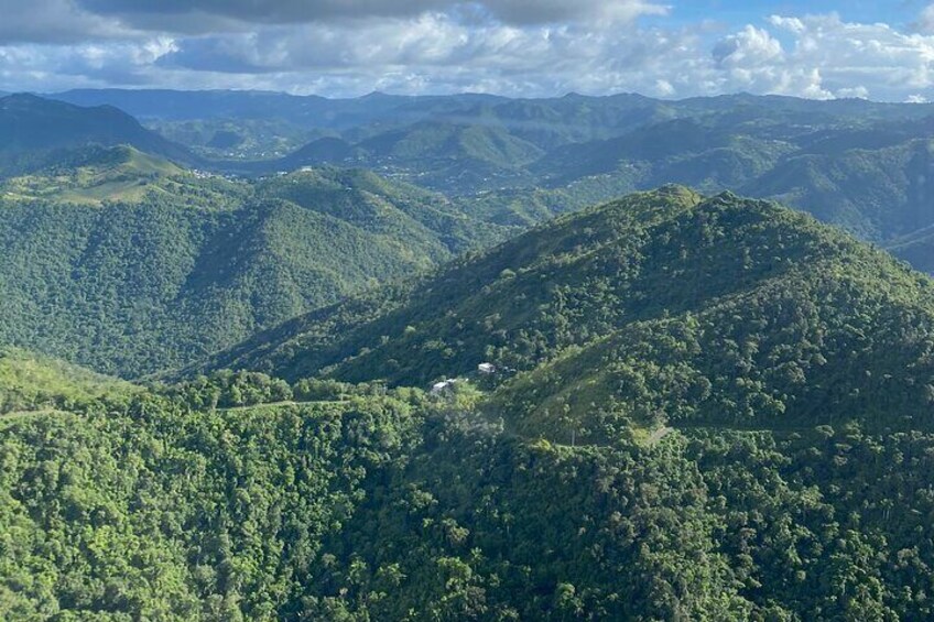 45 Minute Private Helicopter Tour Over Beautiful Puerto Rico