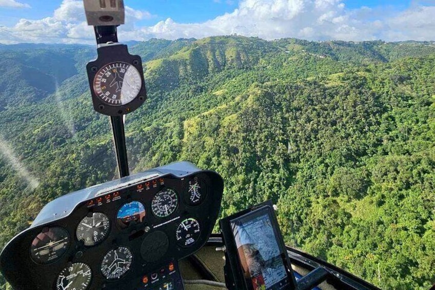 45 Minute Private Helicopter Tour Over Beautiful Puerto Rico