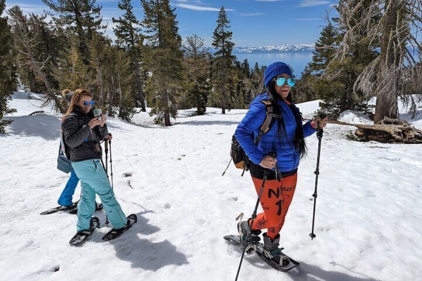 Panoramic views of Tahoe from Chickadee Ridge