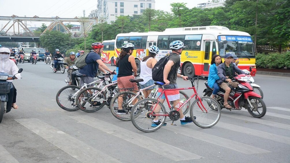 Discover Hanoi's Charms: Morning Bicycle Tours Around the City's Highlights
