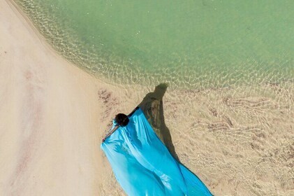 1 Hour Flying Dress Photoshoot in Kongo Beach