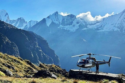 Annapurna Base Camp Helicopter Landing Tour from Pokhara