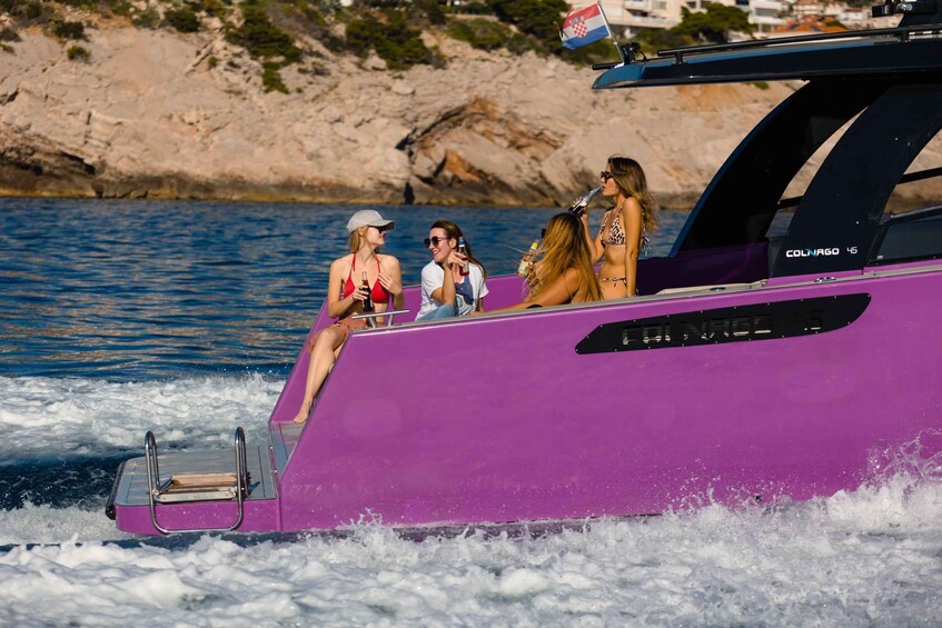 Picture 1 for Activity Luxury private boat tour to Mljet with "COLNAGO 45"