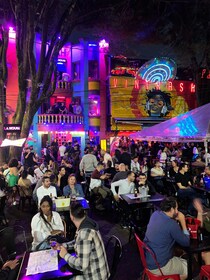 Medellin: Pub crawl nightlife with Aguardiente tasting