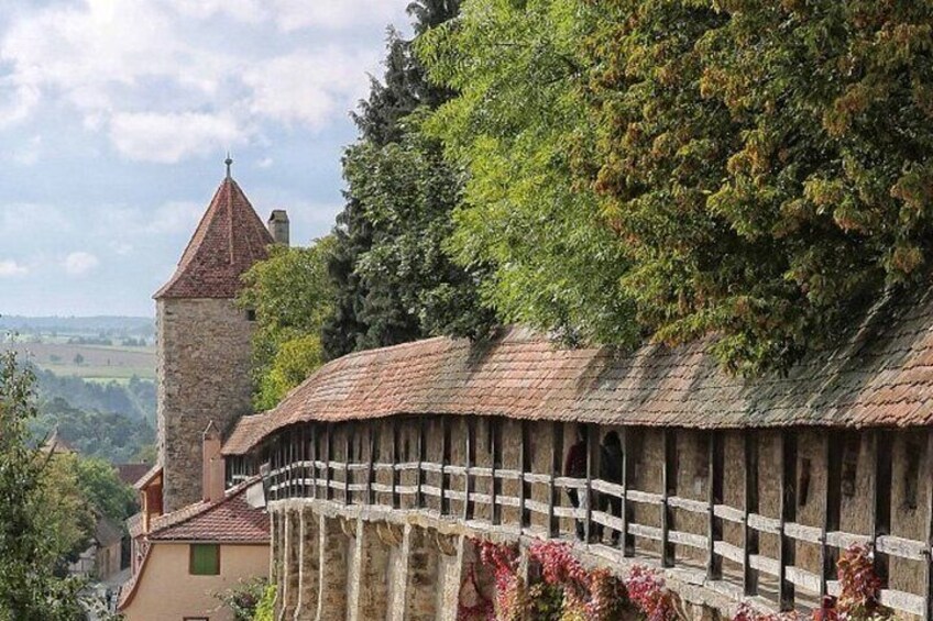 Full Day Historic Treasure Rothenburg Private Tour from Frankfurt
