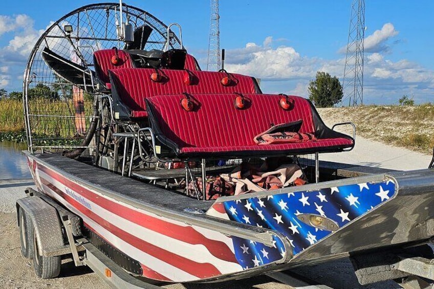 2 Hour Exclusive Everglades Airboat Safari
