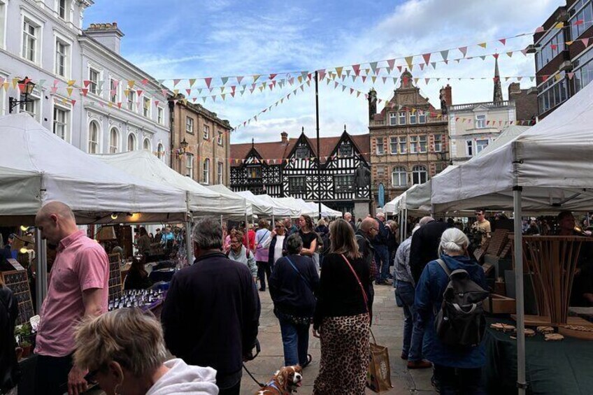 Taste of Shrewsbury Food and Drink Tour with Guide