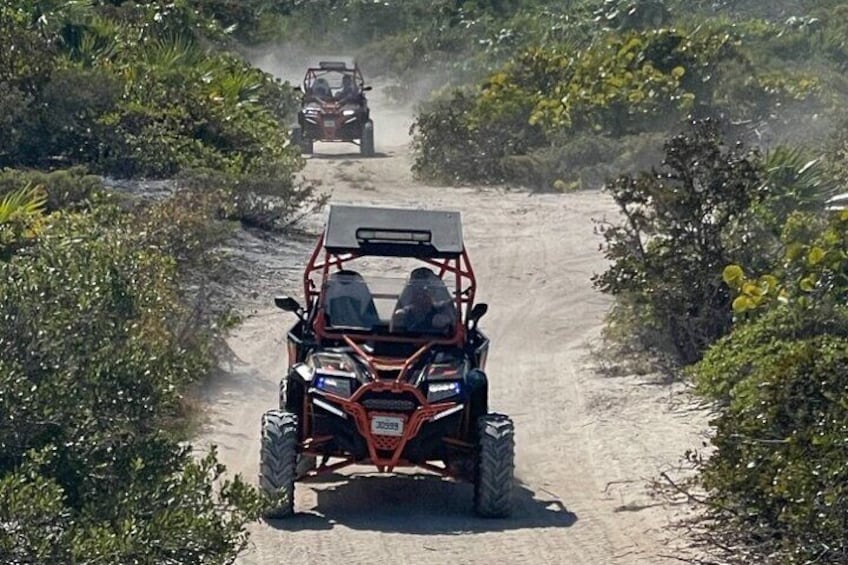 Caicos Banks Turquoise Water and Brewery UTV Tour 