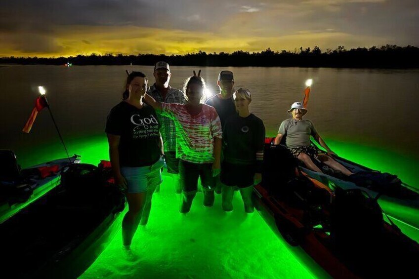 Guided Glow LED Kayak Sunset Activity in Bonita Springs