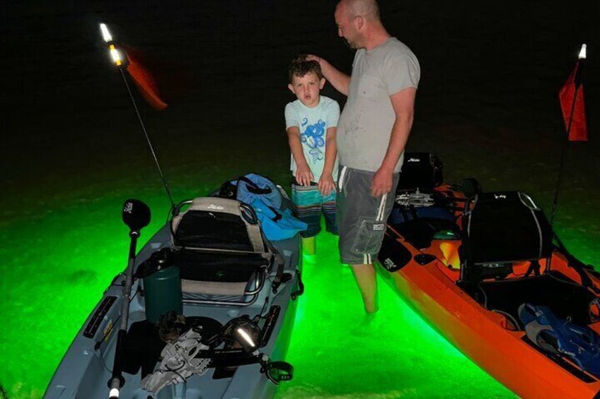 Guided Glow LED Kayak Sunset Activity in Bonita Springs