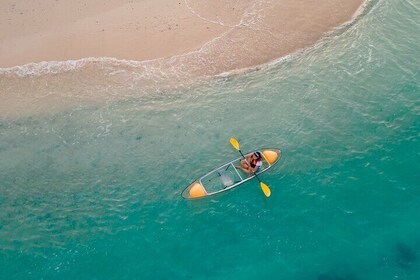 Private Tour Crystal kayaking in St. Vincent Siteseeing with Cass