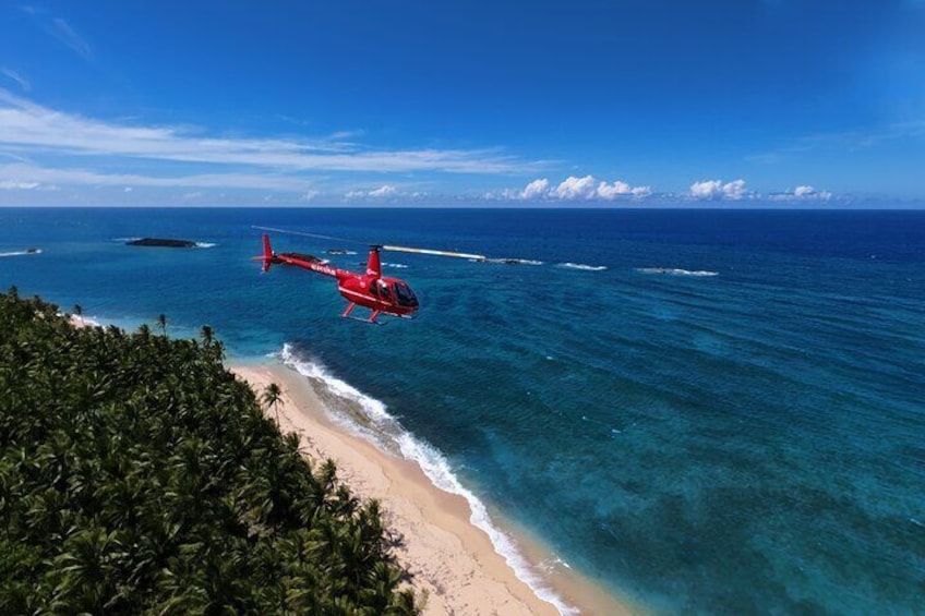 Private 25-Minute Helicopter Tour Across Puerto Rico