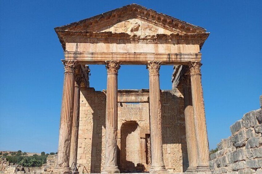 Private Day trip to Dougga and Thuburbo Majus from Hammamet