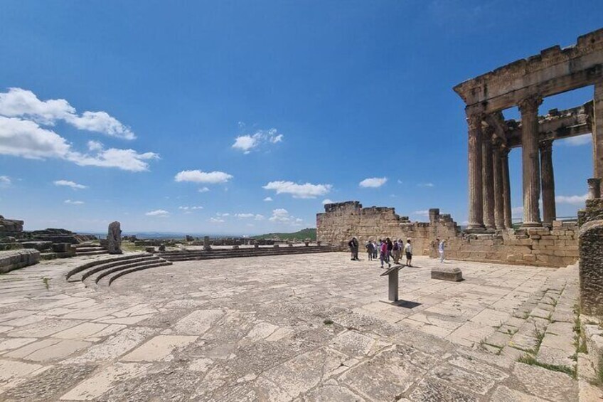 Private Day trip to Dougga and Thuburbo Majus from Hammamet