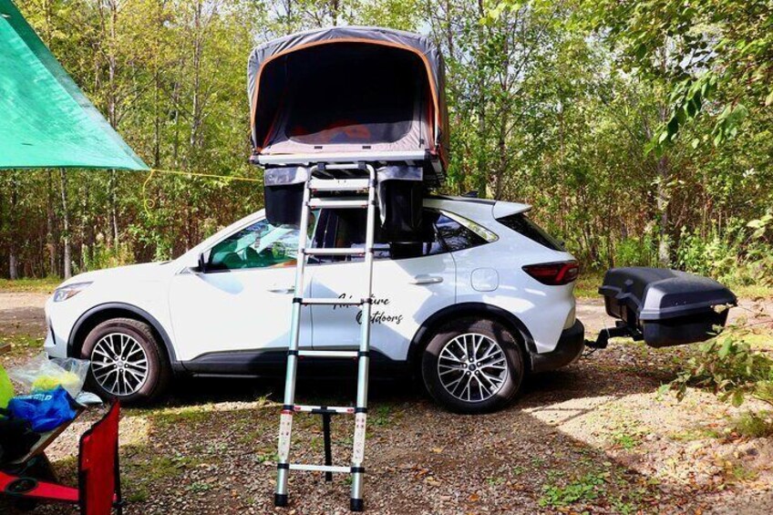 Daily Rooftop Tent Rental in Metro Vancouver