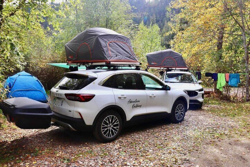 Daily Rooftop Tent Rental in Metro Vancouver